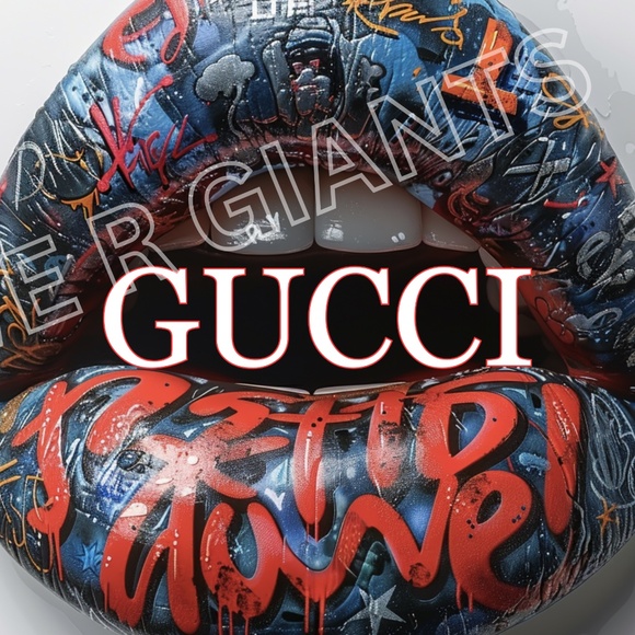 Gucci Wall Art Trendy 18x24 Print Great Gift for Gucci Fans - Picture 2 of 2